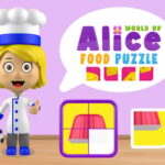 앨리스 음식 퍼즐의 세계
